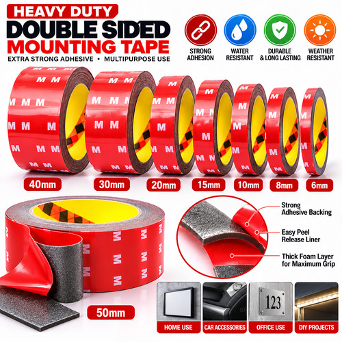 Heavy duty double sided - duty,