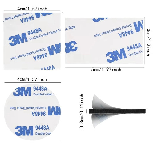 Sticky pads double - 3m,