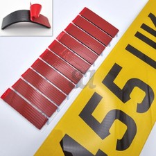 Number Plate Sticky Pads