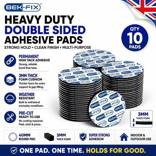 Double sided sticky pads - double,