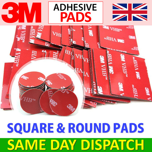 Double sided sticky - sided, pads
