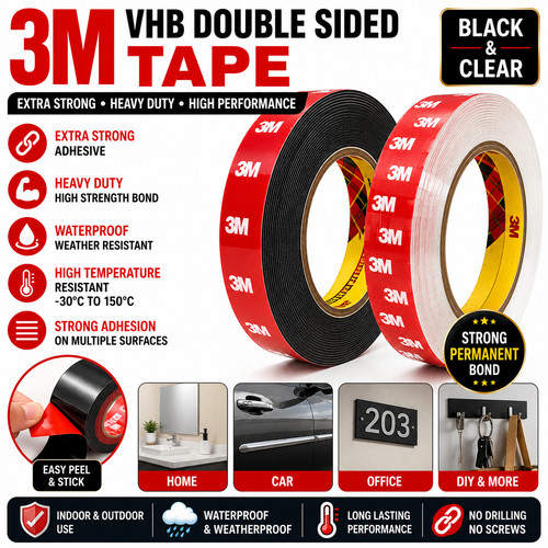 Double sided tape extra - sided,
