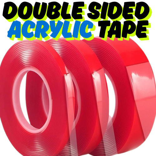 Double sided tape heavy duty - double,