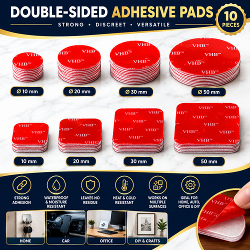 Double sided sticky pads - 3m,