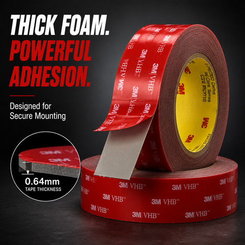 Double sided tape vhb - double, heavy