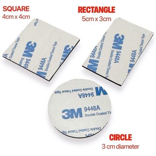 Double sided sticky pads - 3m,