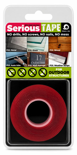 Double sided heavy duty tape - double,